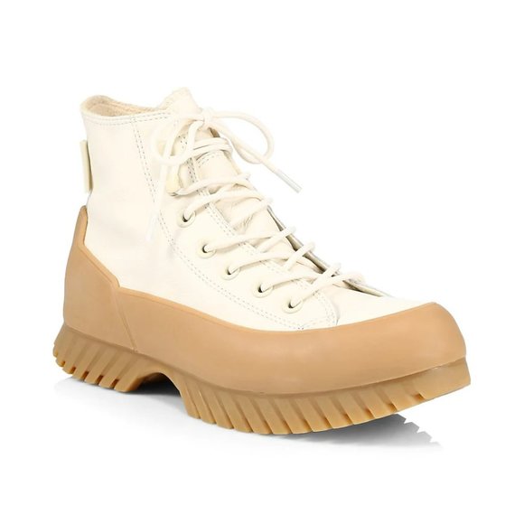 NEW LEATHER CONVERSE Chuck Taylor All Star 2.0 Lugged Sneakers. NWOT - Picture 2 of 6